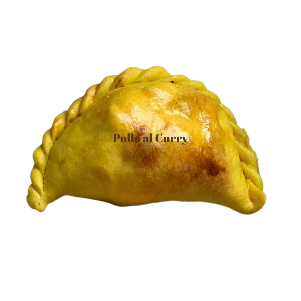 Pollo al curry empanada カレーチキンのイエローエンパナーダ