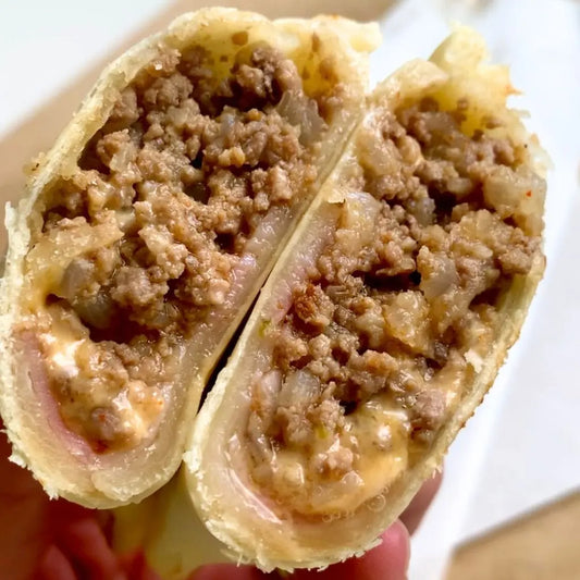 チーズバーガーのエンパナーダ